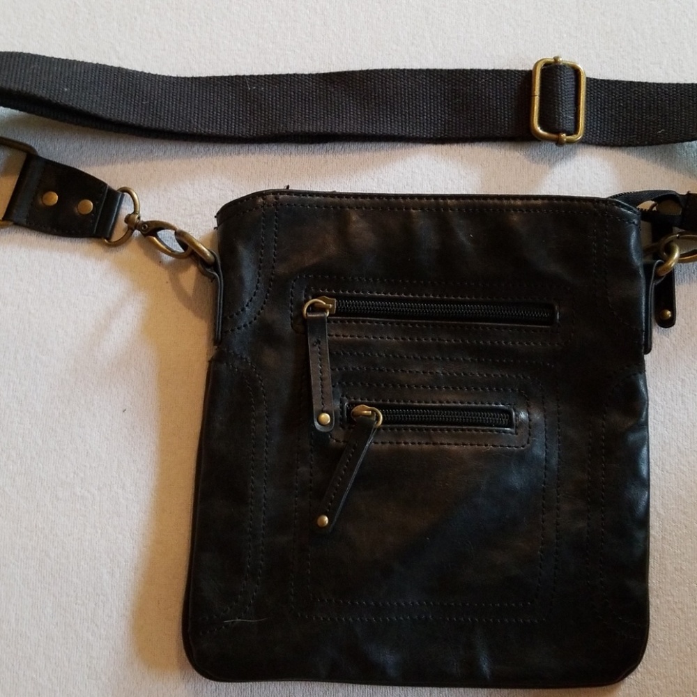 Vegan leather cross body purse - Picture 1 of 6